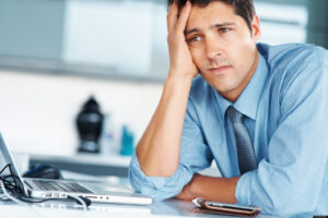 Loss of stress resistance in men