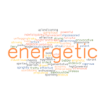 Energetic Synonym